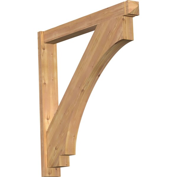 Ekena Millwork Imperial Smooth Arts and Crafts Outlooker, Western Red Cedar, 5 1/2"W x 42"D x 42"H OUT06X42X42IMP03SWR - main